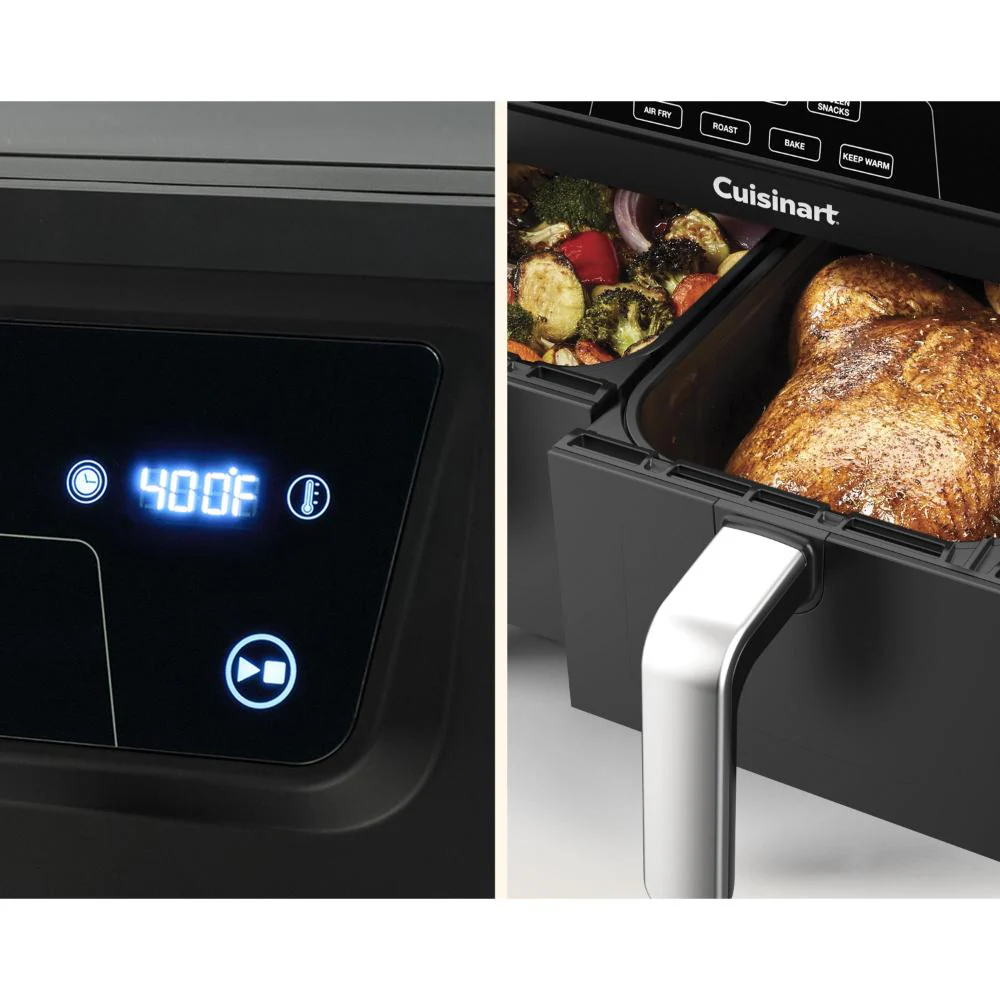 Airfryer Digital de Doble Zona 7 en 1 de 10.4 L ADZ-110 de Cuisinart® - Image 4