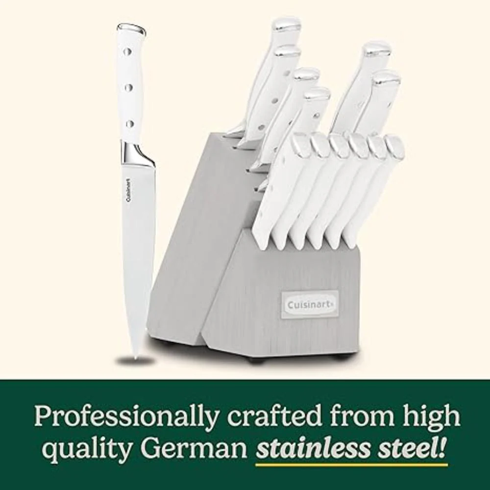 Set de Cuchillos de 14 pcs con Triple Remache C77WTR-14PGRC de Cuisinart® - Image 3