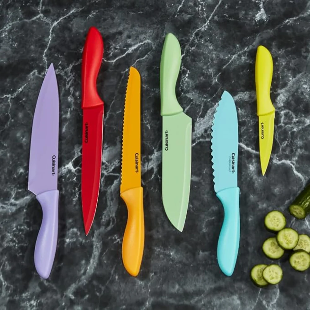 Set de Cuchillos con Recubrimiento de Cerámica de 12 pcs Advantage® C55-12PCER1 de Cuisinart® - Image 3