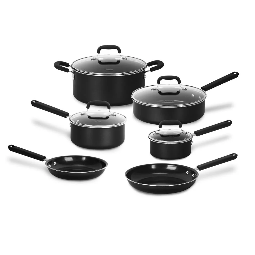 Set de Ollas Antiadherente Purelyceramic™ de 10 pcs 55IC-10BKC de Cuisinart® - Image 5