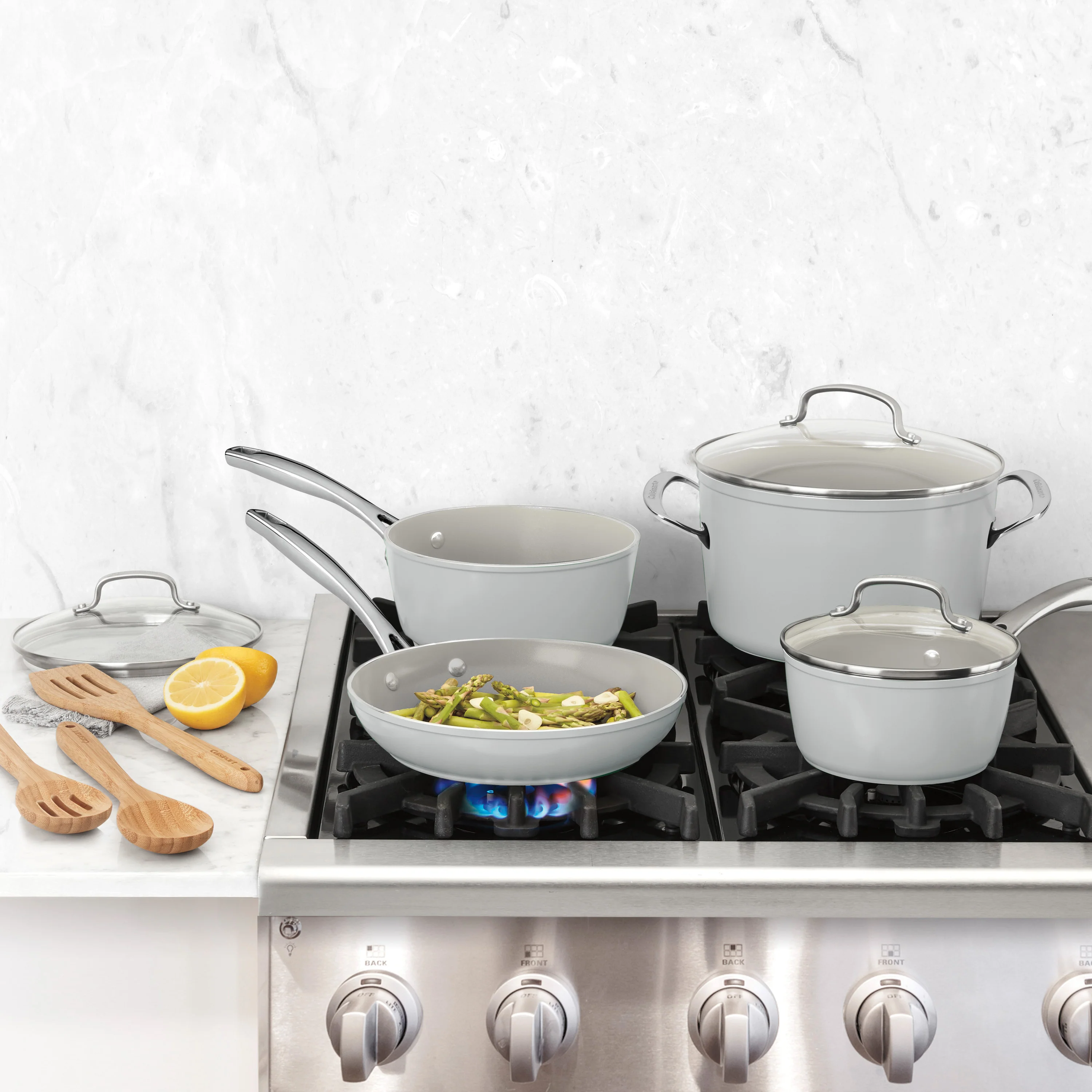 Set de Ollas de 10 pcs GreenGourmet® Complete™ CRA-10C de Cuisinart® - Image 3