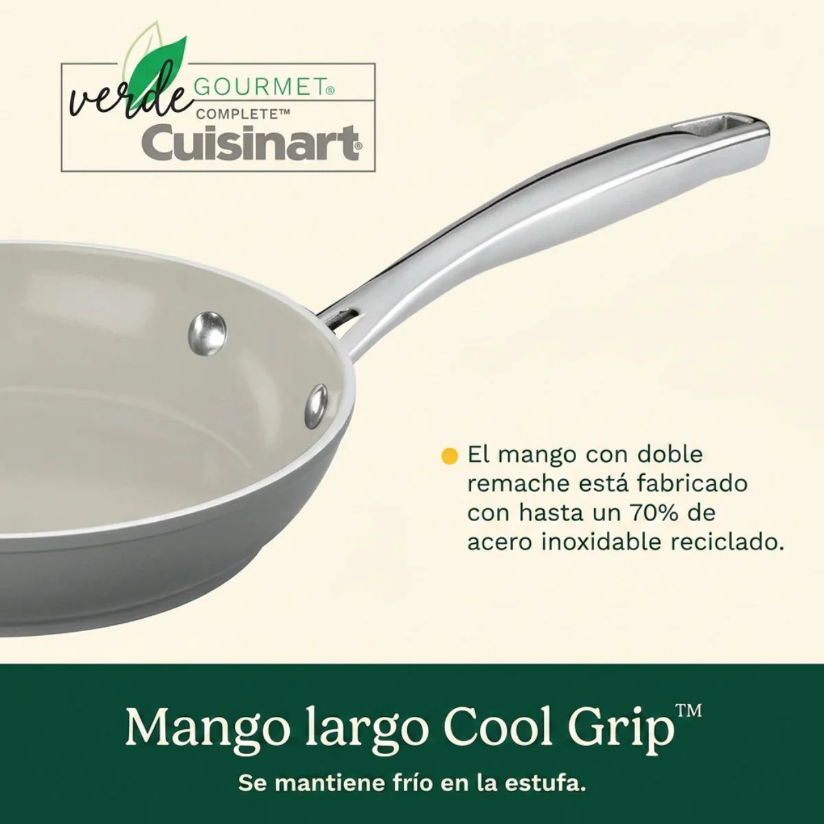 Set de Ollas de 10 pcs GreenGourmet® Complete™ CRA-10C de Cuisinart® - Image 6