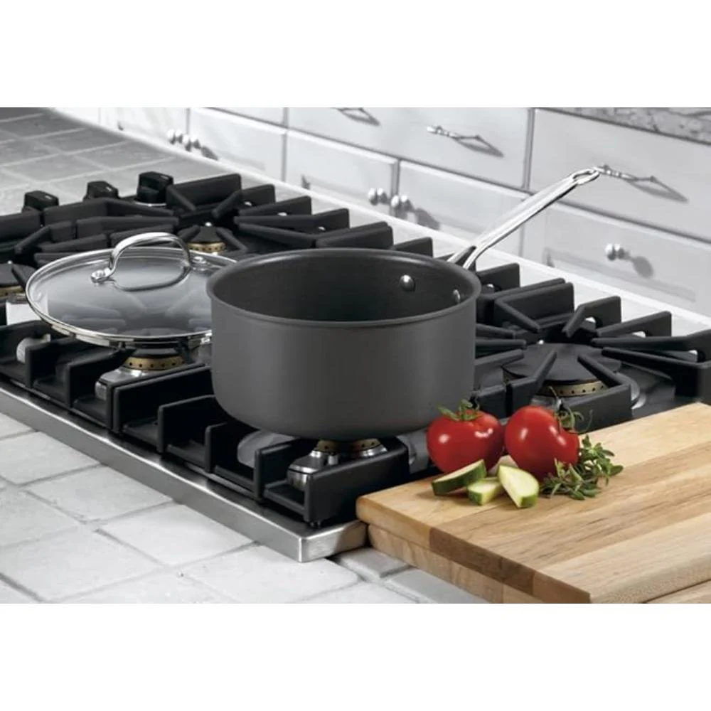 Olla Antiadherente Anodizada con tapa de 3 qt Chef's Classic™  6193-20 de Cuisinart® - Image 3