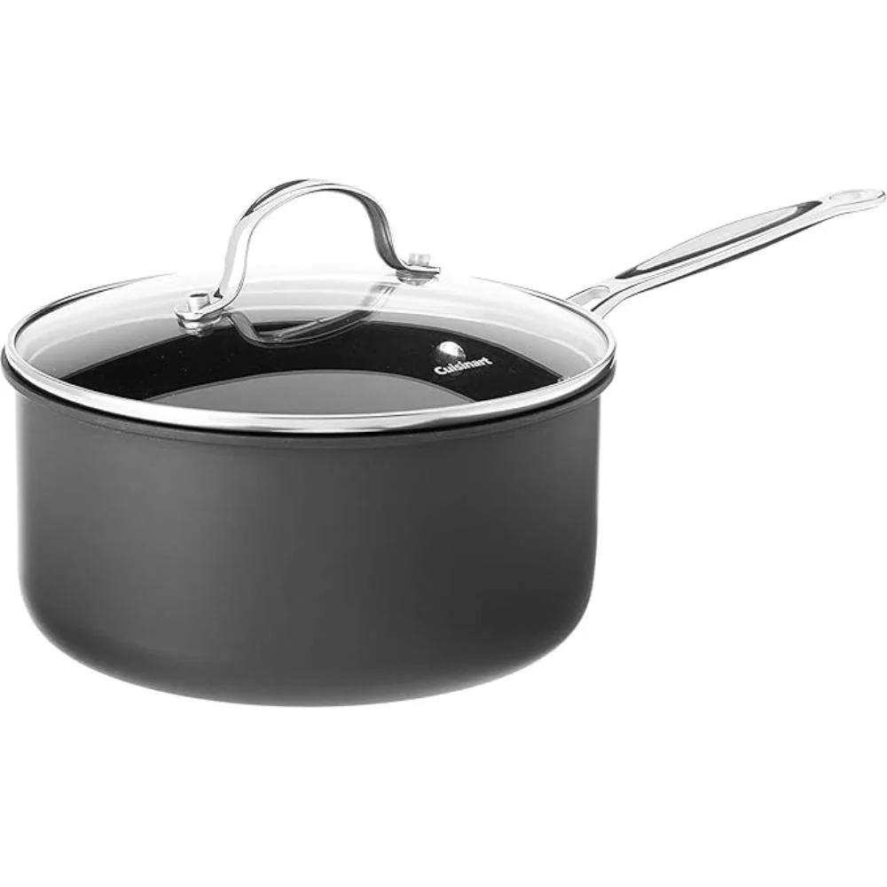 Olla Antiadherente Anodizada con tapa de 3 qt Chef's Classic™  6193-20 de Cuisinart® - Image 4