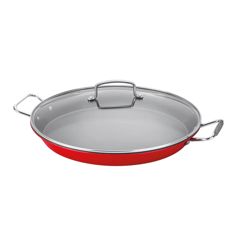 Paellera de 15" con Tapa ASP-38CR de Cuisinart®