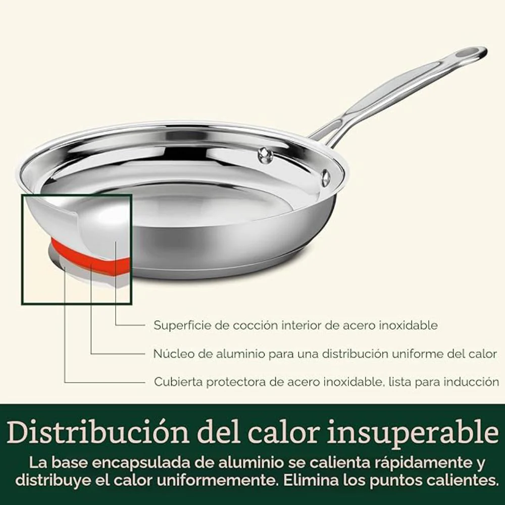 Sartén de acero inoxidable Chef's Classic™ de 25 cm 722-24C de Cuisinart® - Image 3