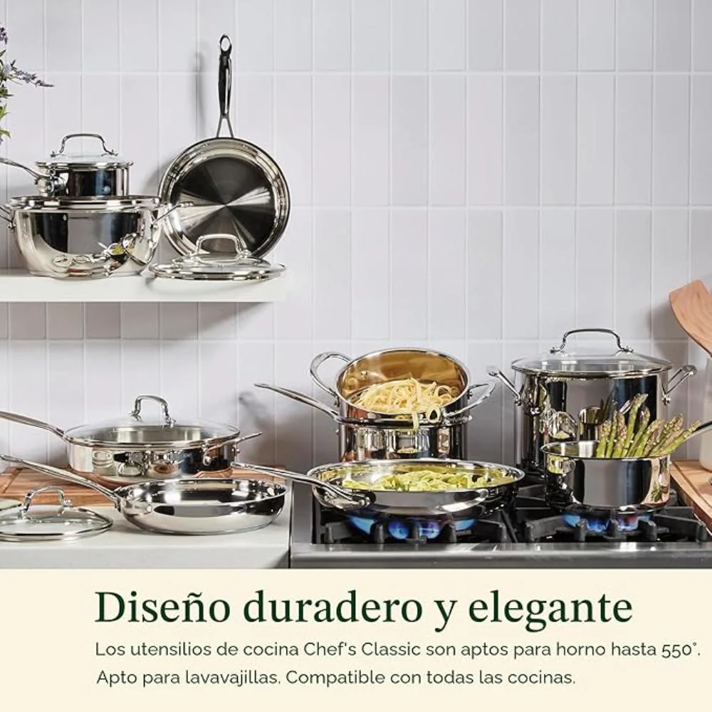 Sartén de acero inoxidable Chef's Classic™ de 8" 722-20C de Cuisinart® - Image 5