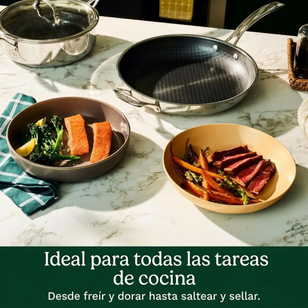 Sartén de Acero Inoxidable FusionPlus™ de 12" FPS25-30DC de Cuisinart® - Image 5