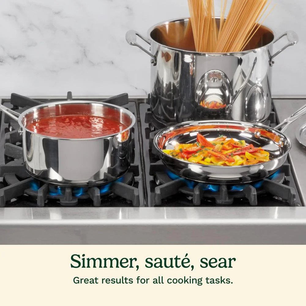 Set de Ollas de Acero Inoxidable de 7 pcs Chef's Classic™ 77-7 de Cuisinart® - Image 4